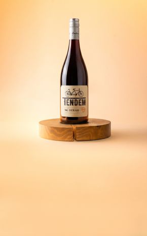 Le Vin rouge "Tendem Syrah" Bruno Andreu