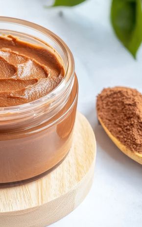 Le masque visage au cacao