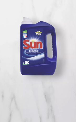 La Poudre lave vaisselle  classic grand format  "Sun"