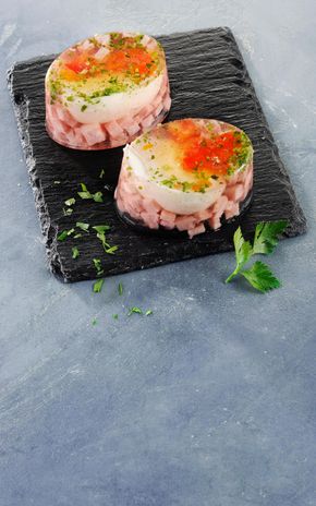 Les Aspics œuf dur & jambon