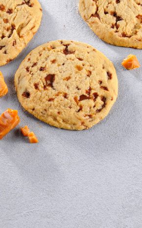 Le Cookie caramel au beurre salé