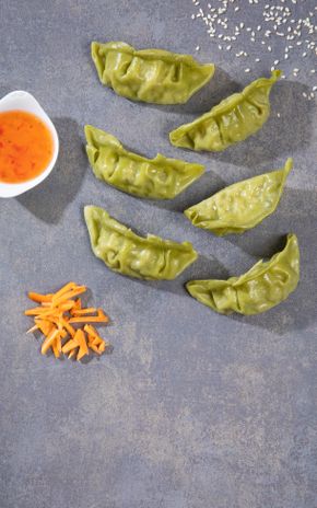 Les Gyozas vapeur aux légumes