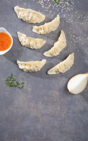 Les Gyozas au poulet
