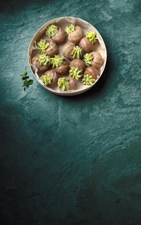 L'Assiette de 12 escargots français