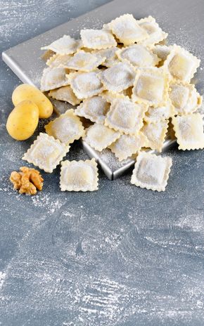 Les Ravioli gorgonzola et noix