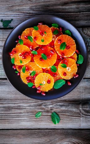 La Salade d'oranges à la menthe