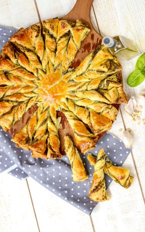 La Tarte soleil au pesto