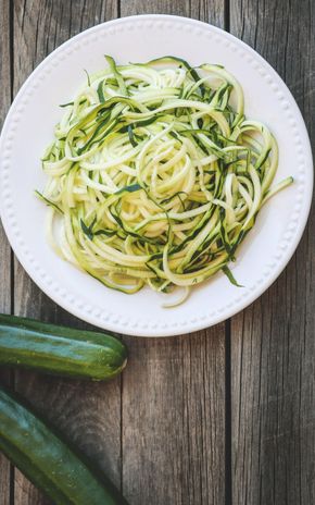 Les Tagliatelles de courgettes