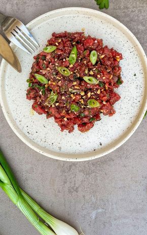 Le Tartare de boeuf thaï