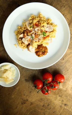 Le Poulet aux légumes et boulghour