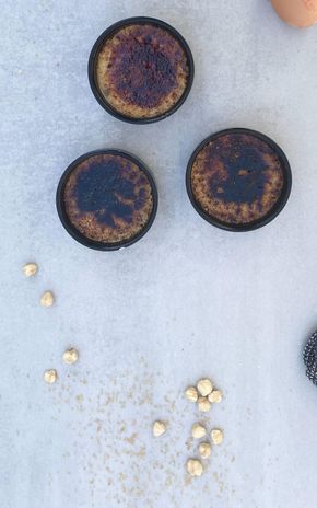 La Crème brûlée à la noisette