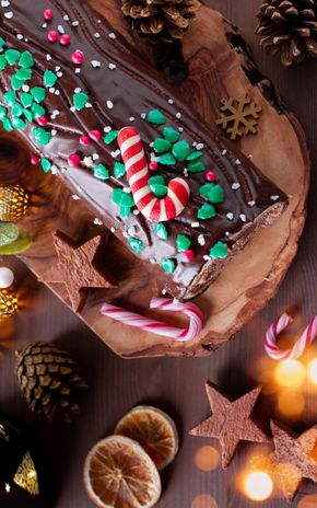 La Bûche de Noël avec insert