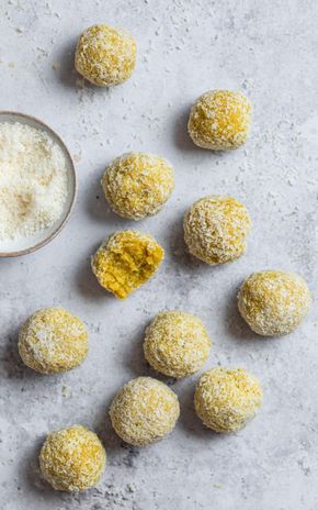 Les Boules de coco orientales fondantes