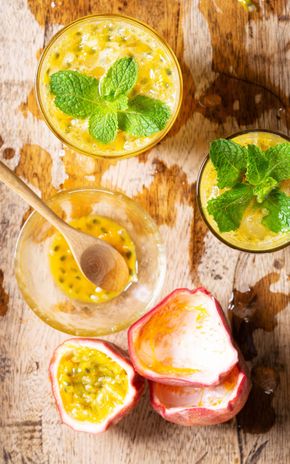 Le Cocktail au fruit de la passion