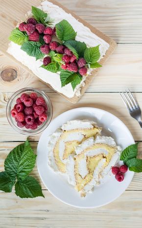 La Bûche de Noël framboise
