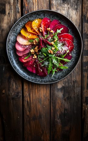 Le Carpaccio de betterave