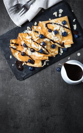 Les Crêpes bretonnes au chocolat