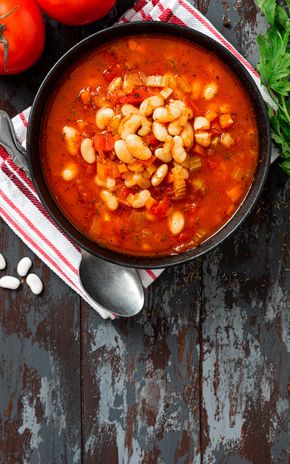 La Soupe de haricots blancs