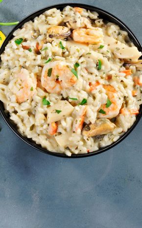 Le Risotto aux aux fruits de mer