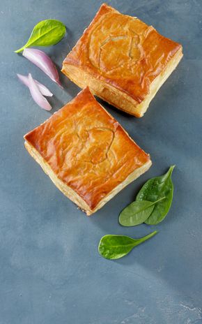 Les Feuilletés saumon et épinards