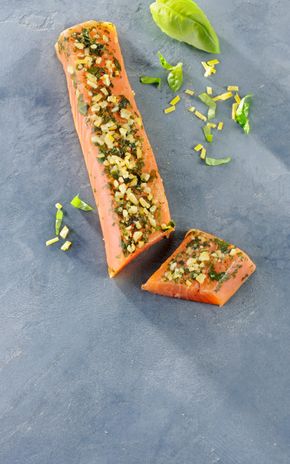 Le Cœur de saumon fumé au citron et basilic 150g
