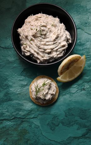 Le Fromage frais au thon au citron et aneth