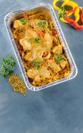Le Colombo de thon et son riz
