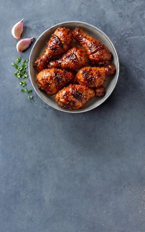 Les Manchons de poulet teriyaki sésame
