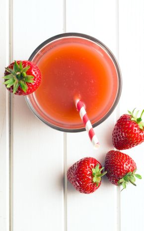 Le Virgin cocktail aux fraises