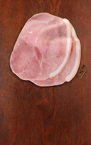 Le Jambon cuit supérieur avec couenne BIO 80g