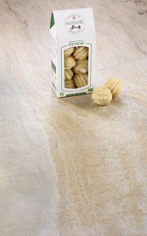 Les Macarons artisanaux pistache BIO et sans gluten