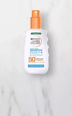 L'Ambre Solaire sensitive expert spray  SPF50 "Garnier"