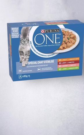 Les Sachets de pâtée pour chat stérilisé multi-variétés " PURINA ONE "