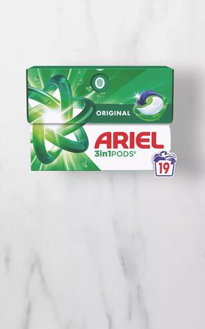 Les Doses de lessive 3 en 1 "Ariel"