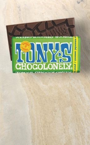 Le Chocolat  noir aux amandes et sel de la mer "Tony's"