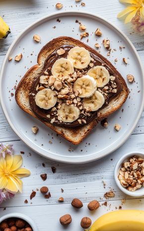 Le Banana toast au chocolat