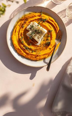 Le Cabillaud et sa purée de patate douce