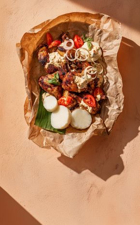 Le Poulet mayo à la chikwangue 🇨🇩