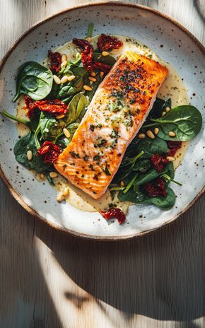 Le Saumon à la toscane