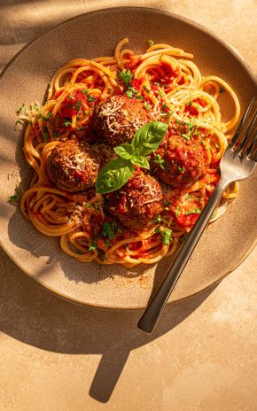 Les Spaghetti aux boulettes à l’italienne