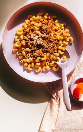 Les Pâtes à la bolognaise - dès 12 mois