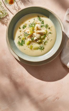 La Soupe aux poireaux et au haddock