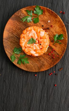 Le Tartare de saumon