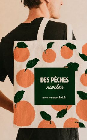 Le Totebag des pêches modes