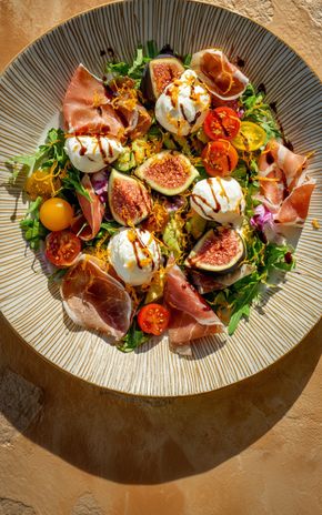 La Salade d'automne figues et burrata