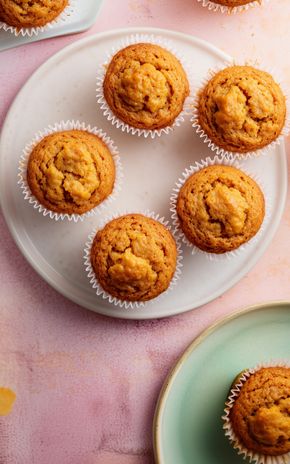 Les Muffins aux carottes et noisettes