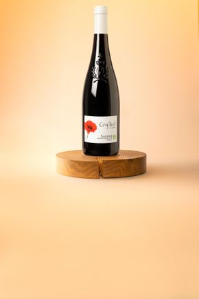 Le Vin rouge "Coq'licot" Saumur BIO et AOP