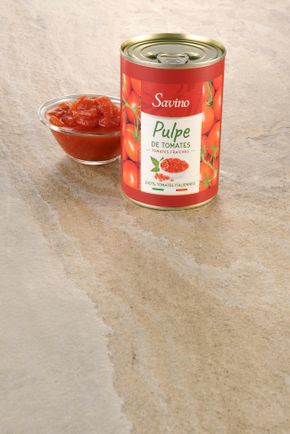 La Pulpe de tomate en dés