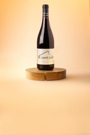 Le Vin rouge "Bois St Jean" Pic St Loup BIO AOP