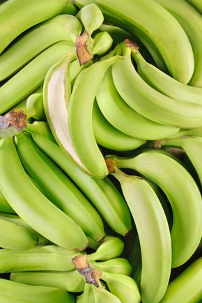 La Main de banane verte non mûrie